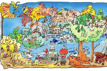 رسم تحريري تعبيري للخبر: أفلام الحرب تهيمن على جوائز مهرجان البندقية في إيطاليته الجديدة